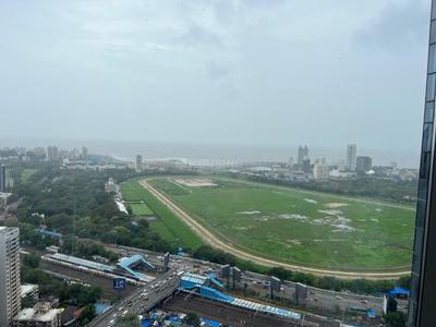 Balcony Image of 1500 Sq.ft 3 BHK Apartment / Flat for rent in Piramal Mahalaxmi South Tower, Worli Mumbai for Rs. 300000