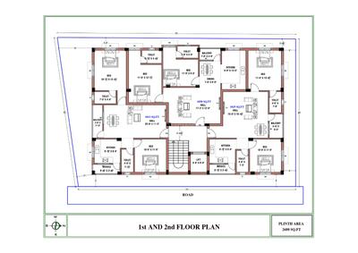 Image of 1029 Sq.ft 2 BHK Apartment / Flat for sale in Keelkattalai, Chennai for Rs. 8300000