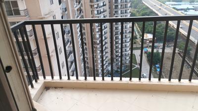 Balcony Image of 1100 Sq.ft 2 BHK Apartment / Flat for sale in Amrapali Heartbeat City IV, Sector 107 Noida for Rs. 13145000