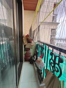 Balcony Image of 850 Sq.ft 2 BHK Apartment / Flat for rent in Mangala Mayurs Nature Glory Phase 3, Kalwa Thane for Rs. 35000