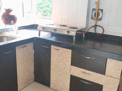 Kitchen Image of 968 Sq.ft 2 BHK Apartment / Flat for sale in Omkar Dhairya Paradise, Isanpur Ahmedabad for Rs. 4200000
