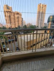 Balcony Image of 510 Sq.ft 1 BHK Apartment / Flat for rent in Kasarvadavali Thane for Rs. 18500