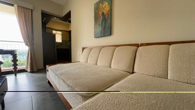 Living Room Image of 556 Sq.ft 1 BHK Apartment / Flat for rent in Eroor Kochi for Rs. 30000