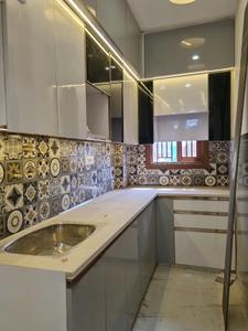 Kitchen Image of 600 Sq.ft 2 BHK Apartment / Flat for sale in Dwarka Mor New Delhi for Rs. 4400000