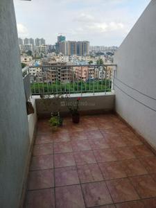 Balcony Image of 1000 Sq.ft 2 BHK Apartment / Flat for rent in Kumar Primavera B6, Wadgaon Sheri Pune for Rs. 33000