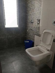 Common Bathroom Image of 1100 Sq.ft 3 BHK Apartment / Flat for rent in Majestique Rhythm County, Handewadi Pune for Rs. 26000