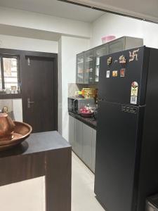 Kitchen Image of 1190 Sq.ft 3 BHK Apartment / Flat for sale in Tulip Garden, Brijeshwari Annexe Indore for Rs. 11000000