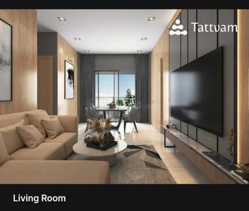 Living Room Image of 978 Sq.ft 3 BHK Apartment / Flat for sale in Tattvam, Maniktala Kolkata for Rs. 17000000