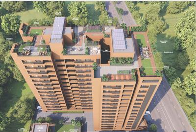 Image of 1760 Sq.ft 3 BHK Apartment / Flat for sale in South Bopal, Ahmedabad for Rs. 8500000