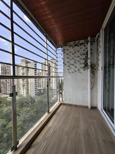 Balcony Image of 1600 Sq.ft 3 BHK Apartment / Flat for rent in Laxmi Icon, Seawoods Navi Mumbai for Rs. 109000
