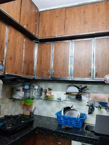 Kitchen Image of 495 Sq.ft 2 BHK Builder Floor for sale in Shastri Nagar New Delhi for Rs. 4000000