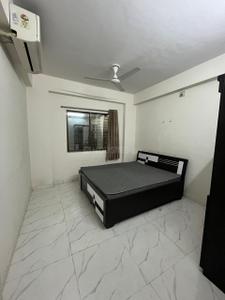 Bedroom Image of 760 Sq.ft 1 BHK Apartment / Flat for rent in Shree Raj Keshav Complex, Pankaj Nagar Surat for Rs. 17000