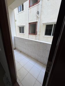 Balcony Image of 750 Sq.ft 1 BHK Apartment / Flat for rent in Raghavendra Colony Hyderabad for Rs. 23000