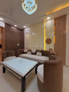 Living Room Image of 825 Sq.ft 3 BHK Builder Floor for sale in Aakriti Infra Luxury Apartment, Deenpur New Delhi for Rs. 7500000
