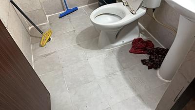 Bathroom Image of 590 Sq.ft 1 BHK Apartment / Flat for rent in Supertech Eco Village 1, Noida Extension Greater Noida for Rs. 21000