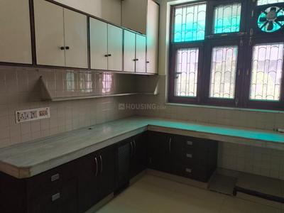 Kitchen Image of 2927 Sq.ft 3 BHK Builder Floor for rent in Masjid Moth Village New Delhi for Rs. 120000