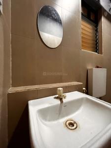 Bathroom Image of 530 Sq.ft 1 BHK Apartment / Flat for rent in New Town Kolkata for Rs. 22000