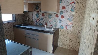 Kitchen Image of 800 Sq.ft 2 BHK Apartment / Flat for sale in Veena Serenity, Chembur Mumbai for Rs. 17000000