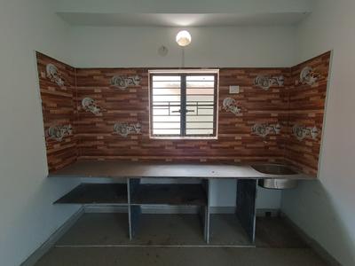 Kitchen Image of 1200 Sq.ft 3 BHK Apartment / Flat for sale in Belghoria Kolkata for Rs. 4200000