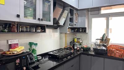 Kitchen Image of 1399 Sq.ft 2 BHK Apartment / Flat for rent in Pacifica Hillcrest, Financial District Hyderabad for Rs. 45000