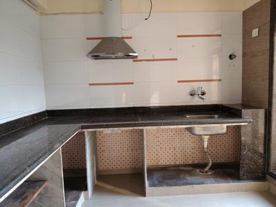 Kitchen Image of 1090 Sq.ft 2 BHK Apartment / Flat for sale in Geomatrix Silver Crest, Panvel Navi Mumbai for Rs. 13900000
