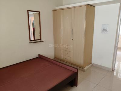 Bedroom Image of 1300 Sq.ft 2 BHK Builder Floor for rent in Murugeshpalya Bengaluru for Rs. 30000
