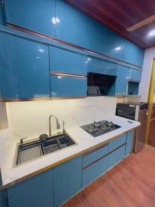 Kitchen Image of 1312 Sq.ft 2 BHK Apartment / Flat for sale in Chugh Palazzo Park Residency, Lasudia Mori Indore for Rs. 8500000