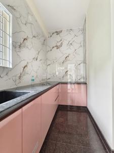 Kitchen Image of 600 Sq.ft 1 BHK Builder Floor for rent in HSR Layout Bengaluru for Rs. 31000