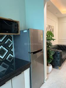 Kitchen Image of 750 Sq.ft 1 BHK Apartment / Flat for rent in The Lucknow 1090 Apartment, Hazratganj Lucknow for Rs. 9000