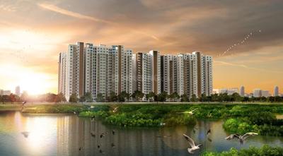 Image of 987 Sq.ft 2 BHK Apartment / Flat for sale in Karapakkam, Chennai for Rs. 12000000