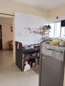 Kitchen Image of 895 Sq.ft 2 BHK Apartment / Flat for sale in Shraddha Nath Residency, Dighi Pune for Rs. 5100000