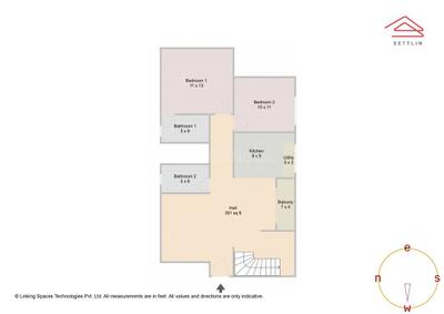 Image of 1540 Sq.ft 3 BHK Apartment / Flat for sale in Mantri Webcity3B by Mantri Developers Private Limited, Narayanapura, Bengaluru for Rs. 24300000