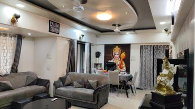 Living Room Image of 1500 Sq.ft 3 BHK Apartment / Flat for sale in Kasarvadavali Thane for Rs. 17500000