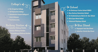 Image of 955 Sq.ft 2 BHK Apartment / Flat for sale in Ayappakkam, Chennai for Rs. 6600000