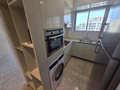 Kitchen Image of 1153 Sq.ft 3 BHK Apartment / Flat for rent in K Raheja Ascencio, Powai Mumbai for Rs. 100000