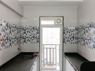 Kitchen Image of 500 Sq.ft 1 BHK Apartment / Flat for rent in Raunak Bliss Phase A A3, Kasarvadavali Thane for Rs. 25500
