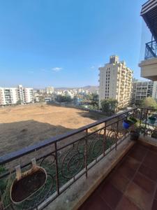 Balcony Image of 1092 Sq.ft 2 BHK Apartment / Flat for rent in Nyati Eternity, Mohammed Wadi Pune for Rs. 21000
