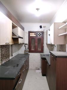 Kitchen Image of 950 Sq.ft 2 BHK Apartment / Flat for rent in Pink Apartments, Sector 18 Dwarka New Delhi for Rs. 29000