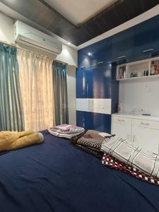 Bedroom Image of 850 Sq.ft 2 BHK Apartment / Flat for rent in Vedant Shree Gopinath Sublime, Kalwa Thane for Rs. 45000