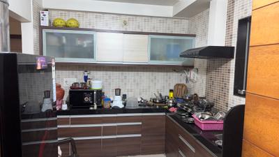 Kitchen Image of 1360 Sq.ft 3 BHK Apartment / Flat for sale in Akota Vadodara for Rs. 7400000