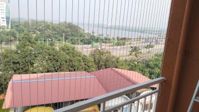 Balcony Image of 710 Sq.ft 1 BHK Apartment / Flat for rent in Suncity Pride, Belapur CBD Navi Mumbai for Rs. 45000