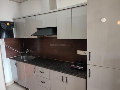 Kitchen Image of 435 Sq.ft 1 RK Studio for rent in Paramount Golfforeste Oak &amp; Pine, Surajpur Greater Noida for Rs. 17500