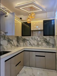 Kitchen Image of 810 Sq.ft 3 BHK Apartment / Flat for sale in The Shiva Luxury Homes, Dwarka Mor New Delhi for Rs. 6100000