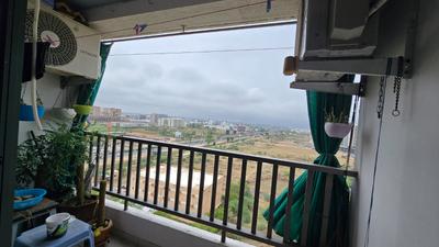 Balcony Image of 780 Sq.ft 2 BHK Apartment / Flat for sale in Waghodia Road Vadodara for Rs. 4300000