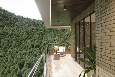Balcony Image of 1594 Sq.ft 2 BHK Apartment / Flat for sale in Mussoorie Road Dehradun for Rs. 19000000