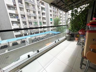 Balcony Image of 1800 Sq.ft 3 BHK Apartment / Flat for sale in Seventh Bliss, Gota Ahmedabad for Rs. 13100000