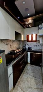 Kitchen Image of 675 Sq.ft 2 BHK Builder Floor for rent in Uttam Nagar New Delhi for Rs. 16000