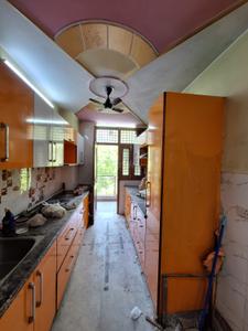 Kitchen Image of 1557 Sq.ft 3 BHK Builder Floor for rent in Swasthya Vihar New Delhi for Rs. 50000