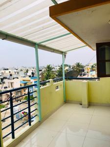 Balcony Image of 1000 Sq.ft 1 BHK Independent House for rent in Yeswanthpur Bengaluru for Rs. 9000