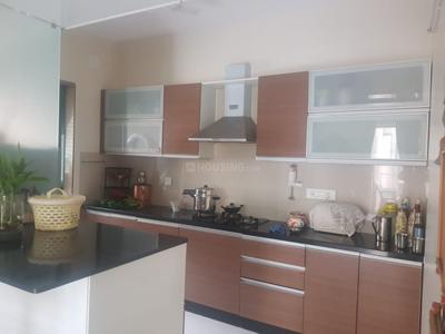 Kitchen Image of 1350 Sq.ft 2.5 BHK Apartment / Flat for sale in Pride Purple Park Turquoise, Wakad Pune for Rs. 18500000